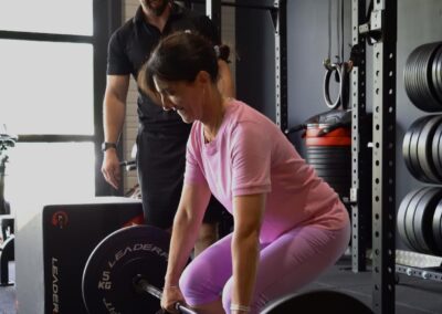 Séance personnalisé de barre de musculation en salle - VP Training Club - Tours (37)