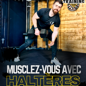 Couverture du Ebook Musculation avec haltères - VP Training Club - Tours (37)