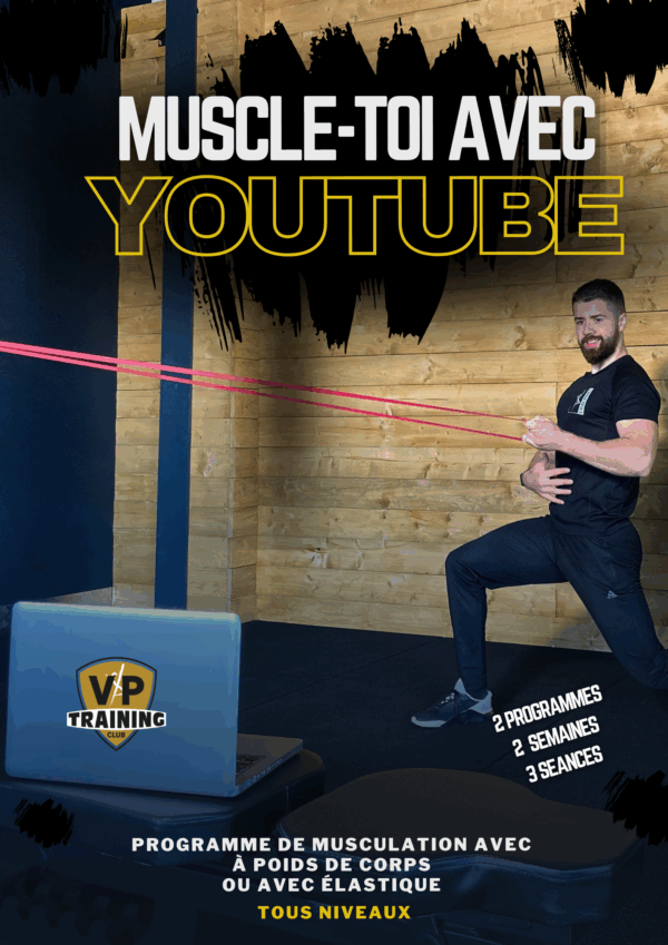 Couverture du Ebook Muscle toi avec Youtube - VP Training Club - Tours (37)